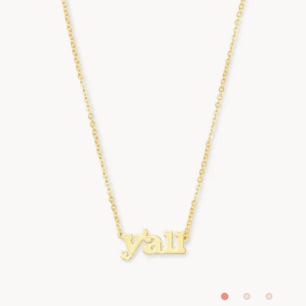 Kendra Scott Y’all Necklace
